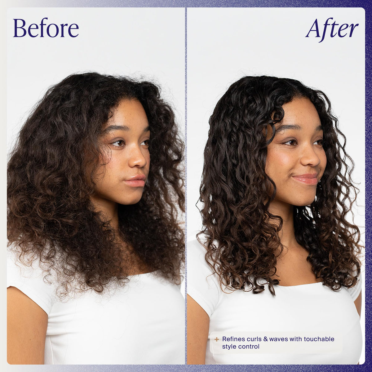 Kenra Curl Defining Crème 5 being applied to hair