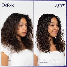Kenra Curl Defining Crème 5 being applied to hair
