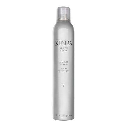 Kenra Design Spray 9 light hold hairspray front view