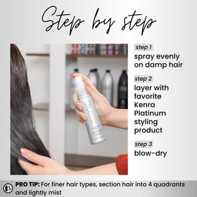 Kenra Platinum Blow-Dry Mist 2-pack with packaging