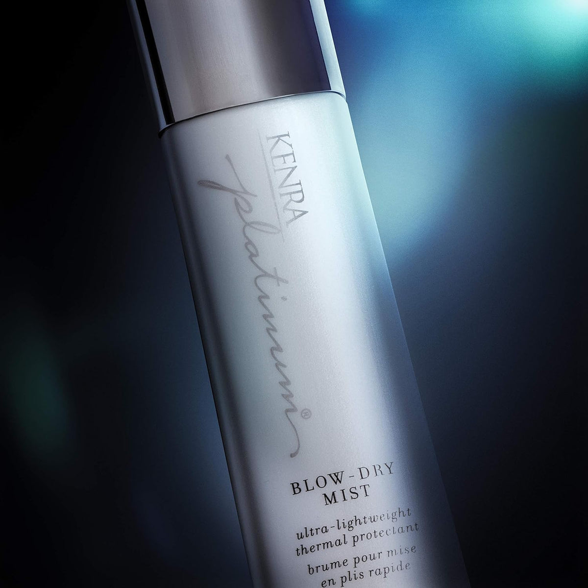 Kenra Platinum Blow-Dry Mist spray nozzle close-up