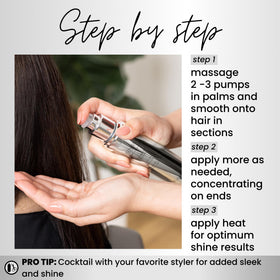 Kenra Platinum Silkening Gloss packaging details