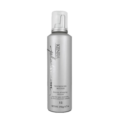 Kenra Platinum Thickening Mousse 12 front view 6.7 oz