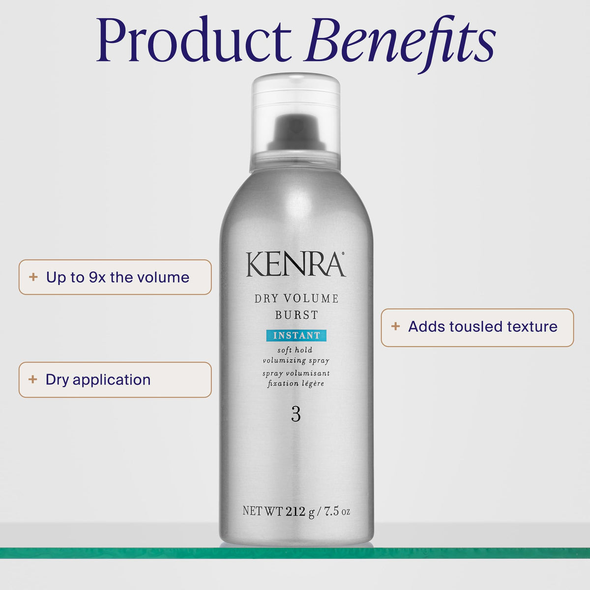 Kenra Professional Dry Volume Burst 3 7.5 oz back view