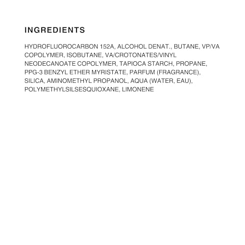 Kenra Professional Dry Volume Burst 3 product ingredients list