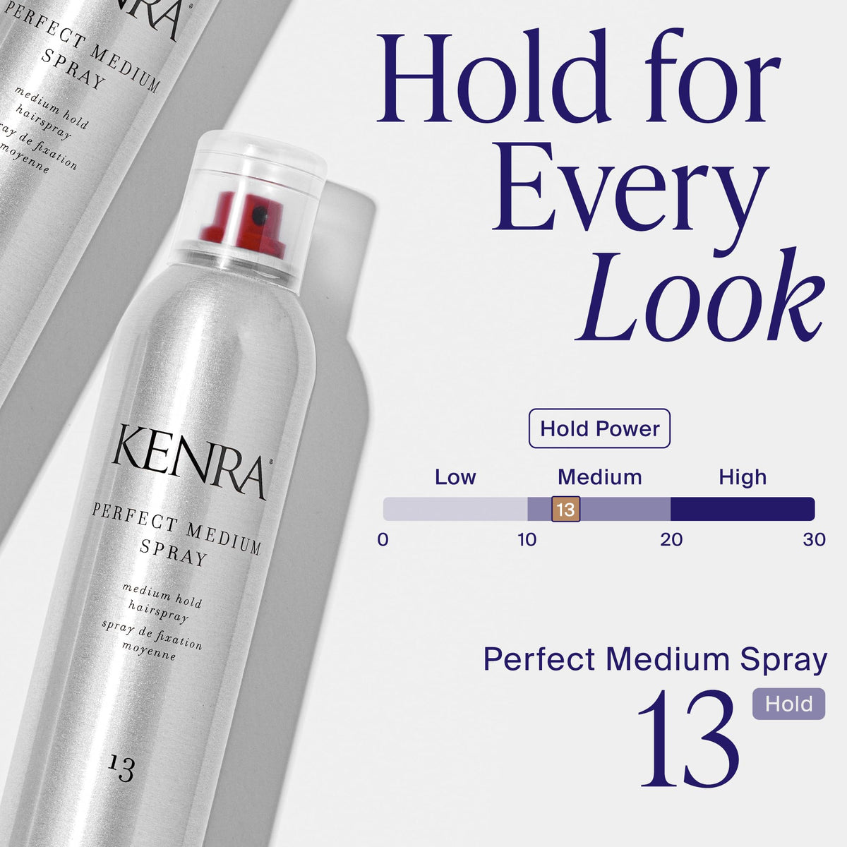 Kenra Professional Perfect Medium Spray 1.5 oz side view