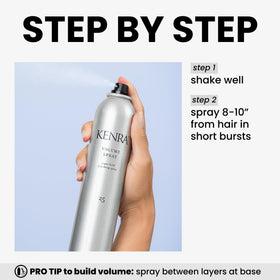 Kenra Professional Volume Spray 25 10 oz lifestyle scene