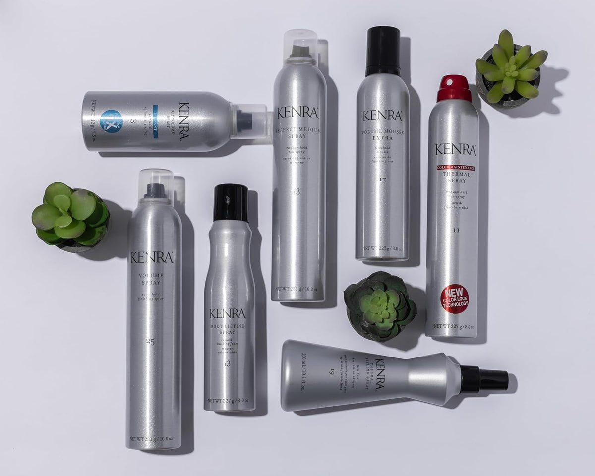 Kenra Thermal Styling Spray 19 packaging with two bottles