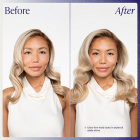 Kenra Ultra Freeze Spray 30 in a lifestyle setting with styled hair