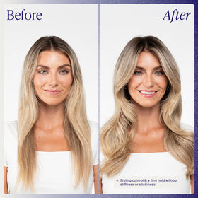Kenra Volume Mousse Extra 17 lifestyle scene with styled hair