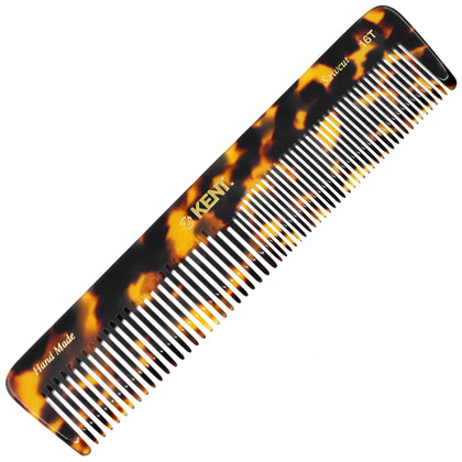 KENT 16T TY Fine and Wide Tooth Hair Comb front view