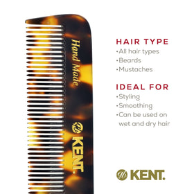 KENT Fine Tooth Comb 4.5 Inch lifestyle scene