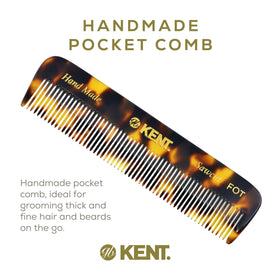 KENT Fine Tooth Comb 4.5 Inch side view