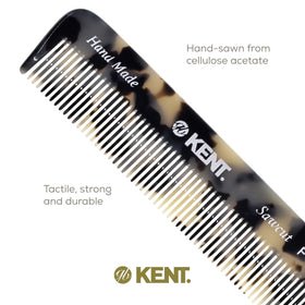 KENT Fine Tooth Comb used on wet hair