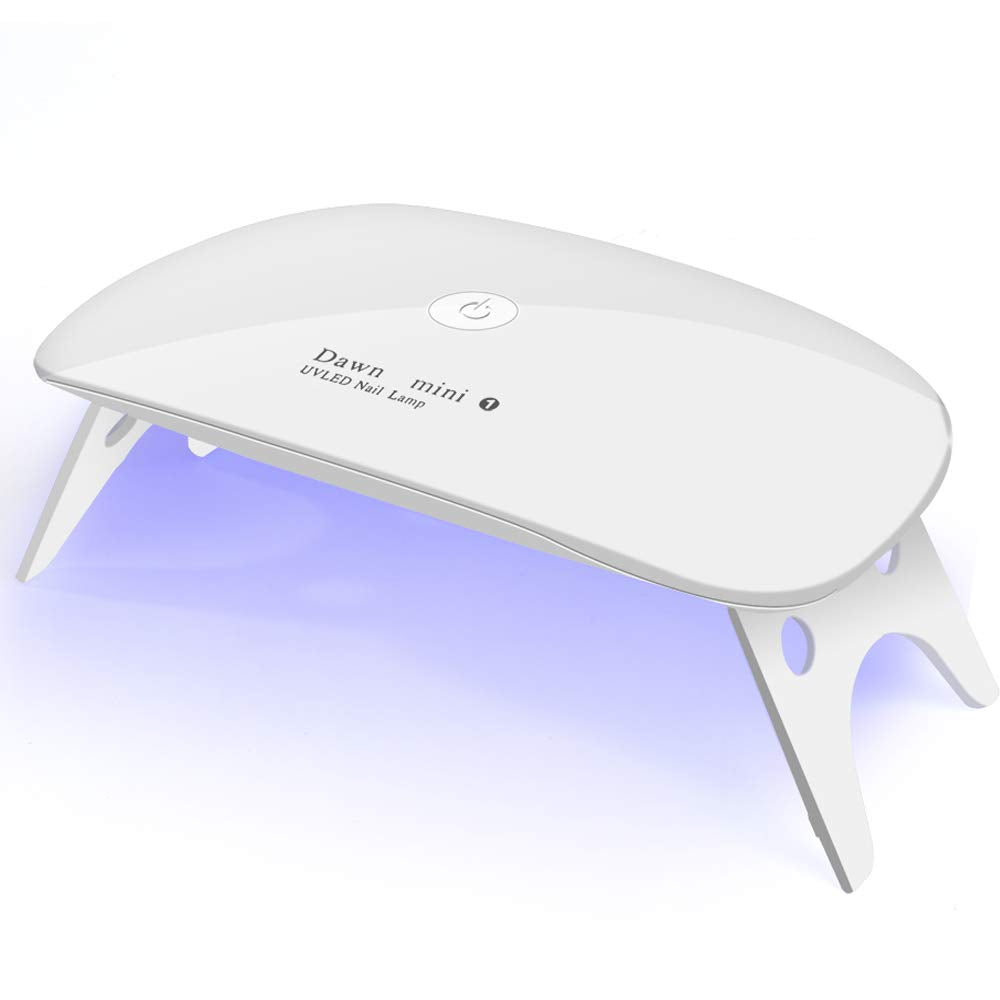 Kepma Mini UV LED Nail Dryer front view in white