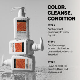 KERACOLOR Color + Clenditioner Copper lifestyle scene
