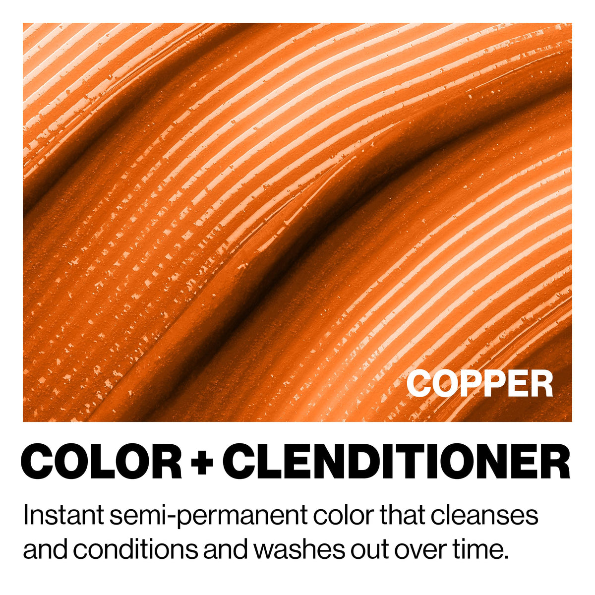 KERACOLOR Color + Clenditioner Copper product texture close-up