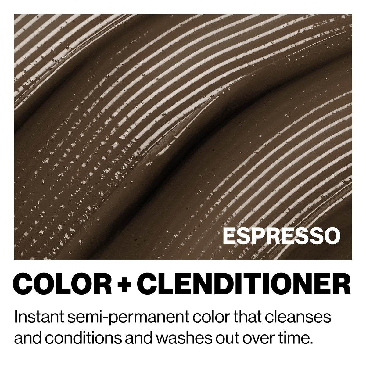 KERACOLOR Color + Clenditioner Espresso application on hair