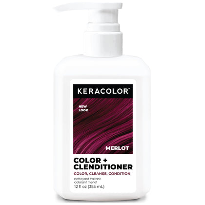 KERACOLOR Color + Clenditioner Merlot 12 Fl Oz front view