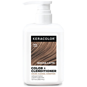 KERACOLOR Color + Clenditioner Mocha Latte 12 Fl Oz front view