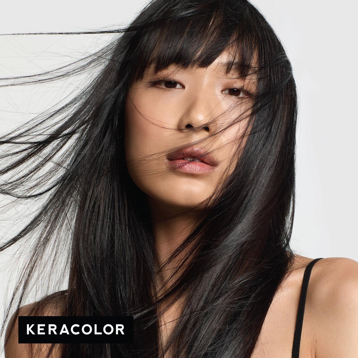 KERACOLOR Color + Clenditioner Onyx 12 Fl Oz application scene
