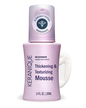 Keranique Volumizing Hair Mousse 3.4 Fl Oz front view