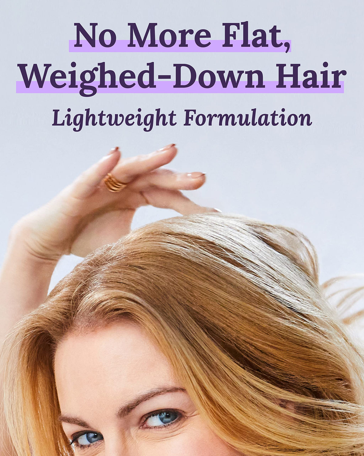 Keranique Volumizing Hair Mousse with ingredients list
