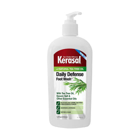 Kerasal Daily Defense Foot Wash 12 fl oz front view