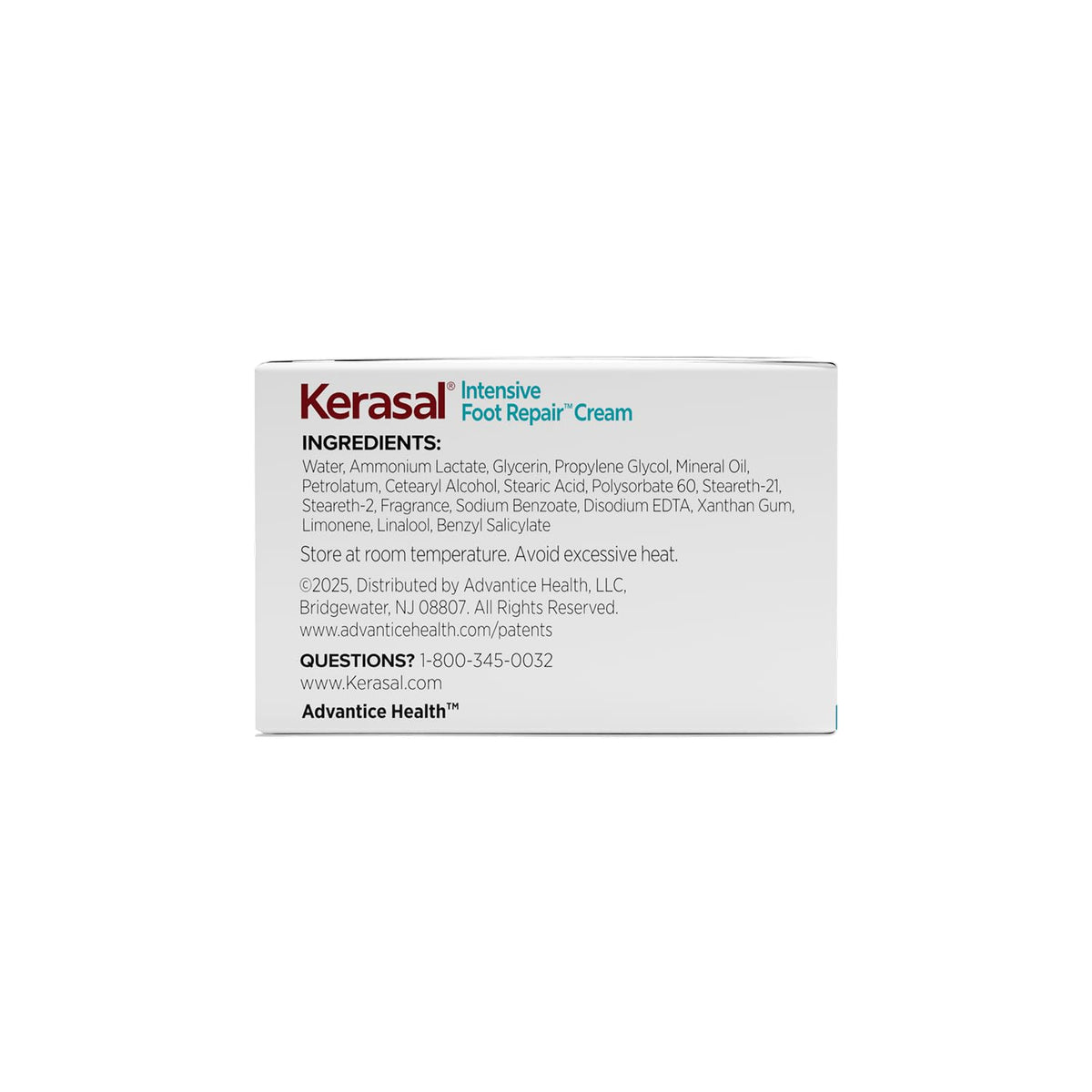 Kerasal Intensive Foot Repair Cream in a gym bag