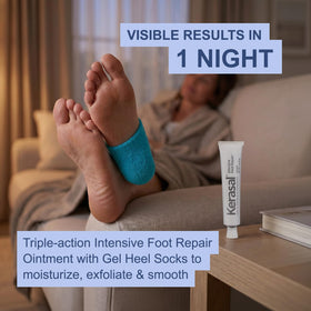 Kerasal Intensive Foot Repair Ointment 1 oz tube close-up