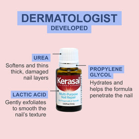 Kerasal Multi-Purpose Nail Repair texture close-up