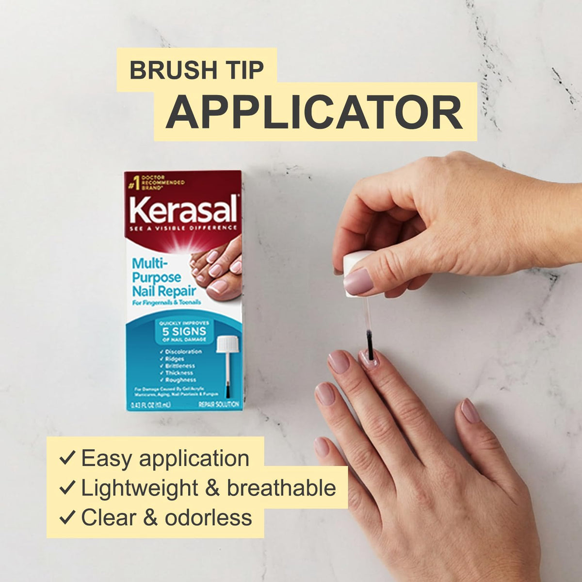Kerasal Multi-Purpose Nail Repair with nail care tools