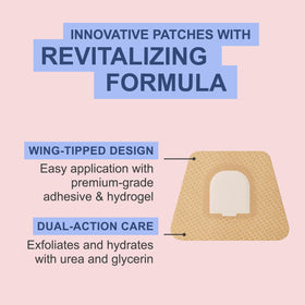 Kerasal Nighttime Renewal Fungal Nail Patches side view of packaging
