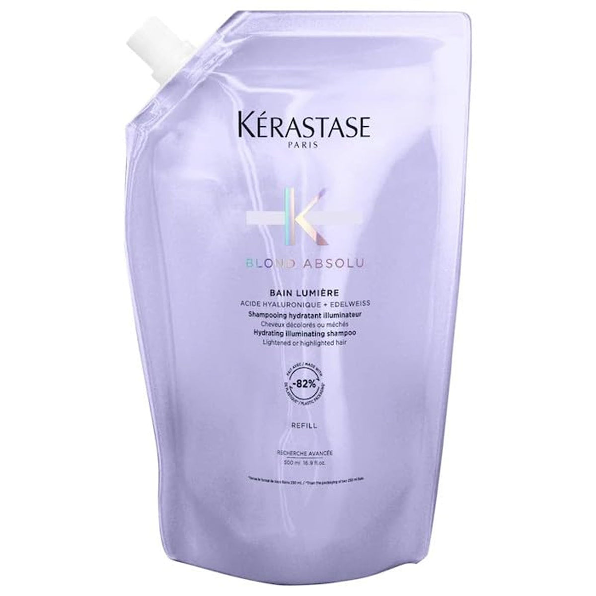 KÉRASTASE Blond Absolu Lumière Shampoo front view 16.9 Fl Oz