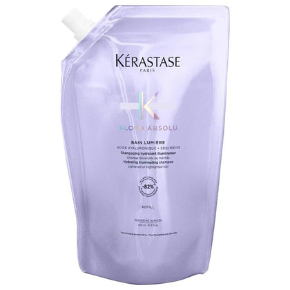 KÉRASTASE Blond Absolu Lumière Shampoo front view 16.9 Fl Oz