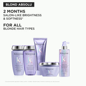 KÉRASTASE Blond Absolu shampoo in a lifestyle setting