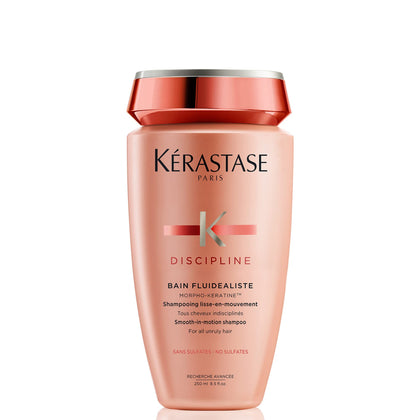 KÉRASTASE Discipline Bain Fluidealiste Shampoo front view 8.5 Fl Oz