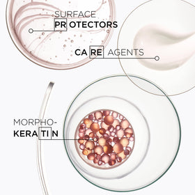 KÉRASTASE Discipline Bain Fluidealiste Shampoo with a towel and hairbrush