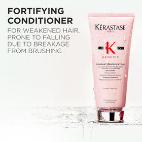 KÉRASTASE Genesis Conditioner application on hair