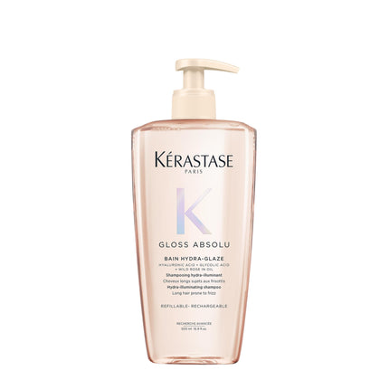 KÉRASTASE Gloss Absolu High-Shine Anti-Frizz Shampoo front view