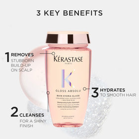 KÉRASTASE Gloss Absolu Shampoo texture close-up