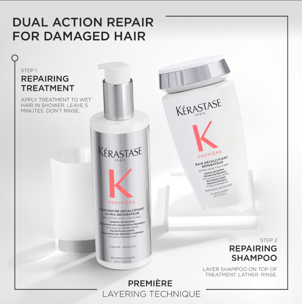 KÉRASTASE Premiere Shampoo with water droplets