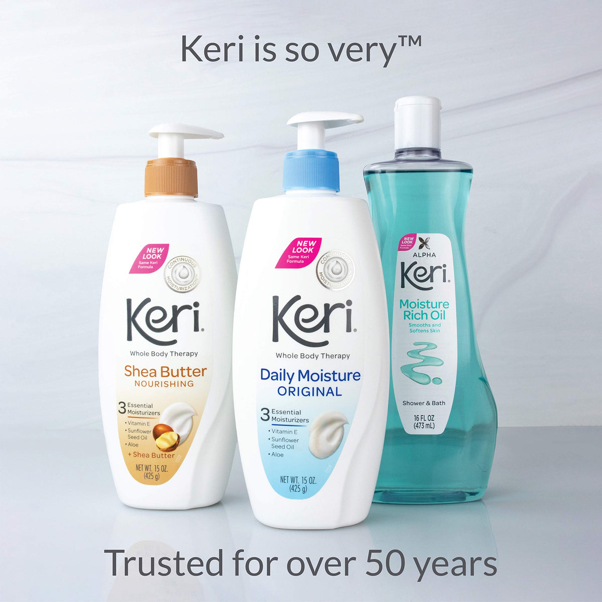 Keri Whole Body Therapy lotion texture close-up