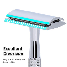 Keropy Single Blade Razor with stainless steel blades included