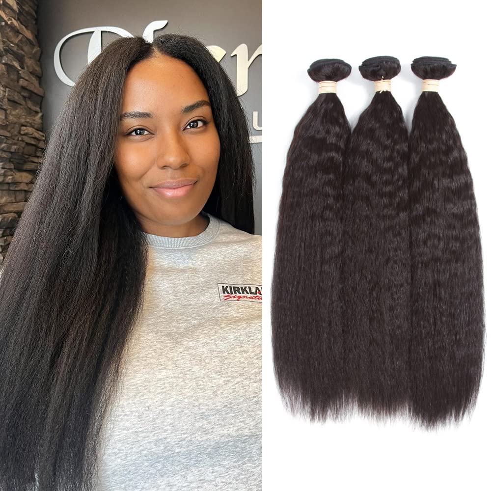 Kerriana Kinky Straight Bundles in different lengths