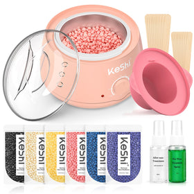 KeShi Waxing Kit complete set with wax warmer and accessories