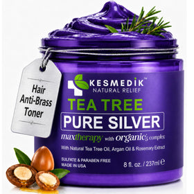KESMEDIK Tea Tree Purple Hair Mask 290g front view