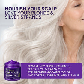 KESMEDIK Tea Tree Purple Hair Mask lifestyle scene
