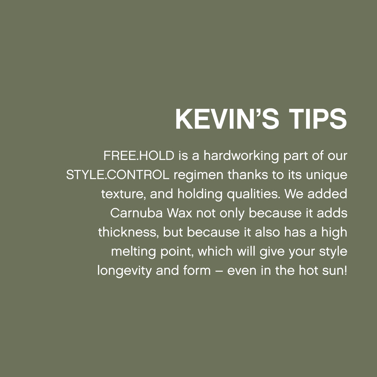 KEVIN.MURPHY FREE.HOLD Hair Styling Paste with other hair products
