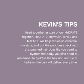KEVIN.MURPHY Hydrate-Me range displayed together